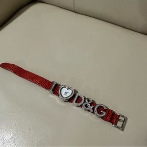 Authentic Dolce & Gabanna Red watch